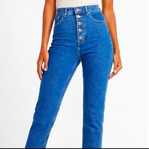 Express mom jeans